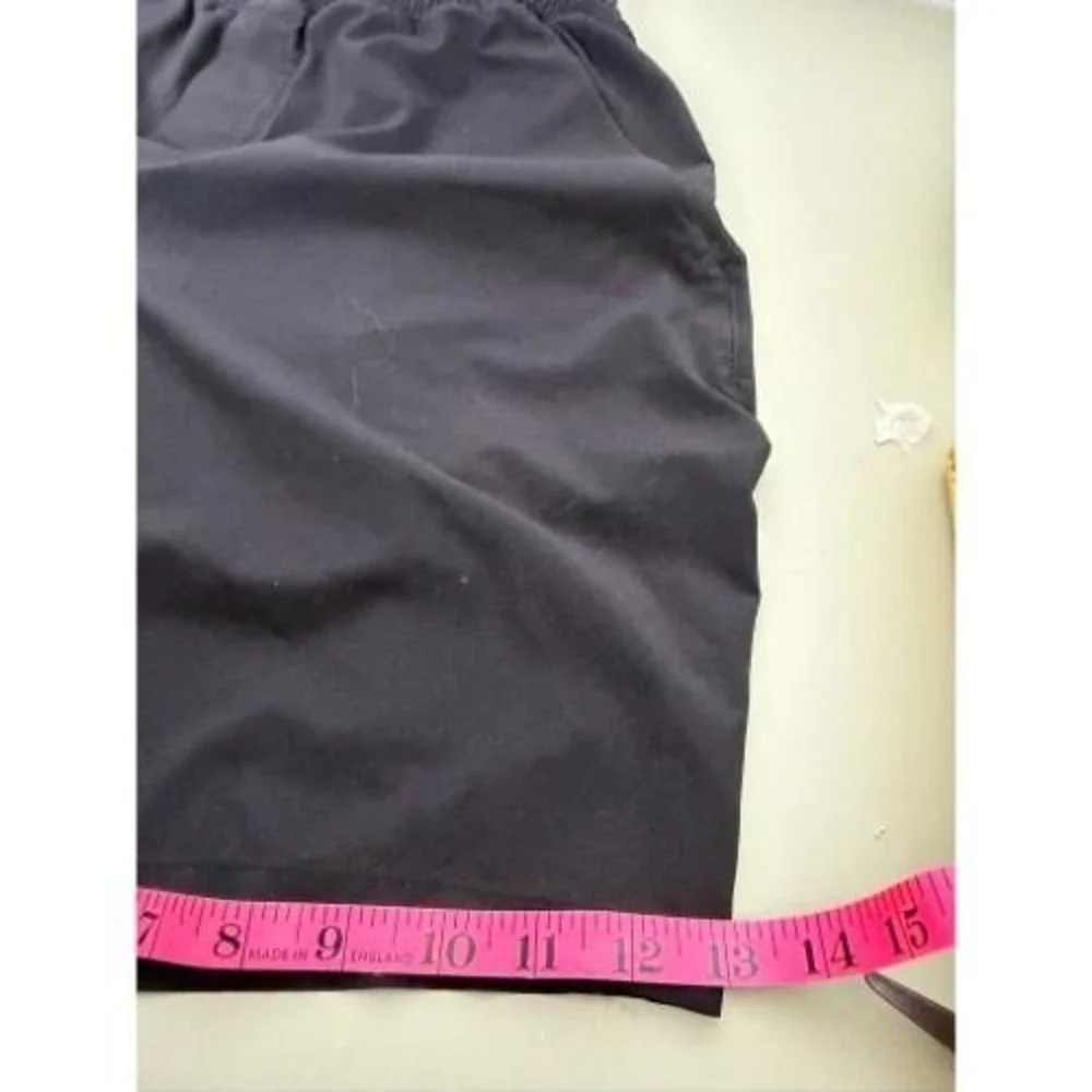 Lululemon‎ Womens Black Running Shorts Athletic Gym Training Size 8 Run Athletic